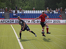 Отрадненский "Нефтяник" лидирует в чемпионате области по футболу, выиграв все матчи