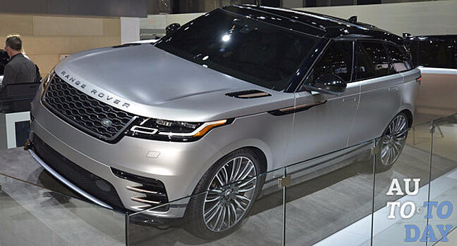 Новый Range Rover Velar рассекретил свои технические особенности в Нью-Йорке
