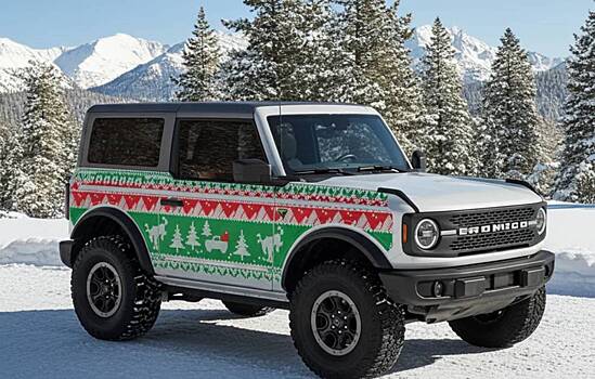 Американские владельцы внедорожников могут «приодеть» их к Рождеству