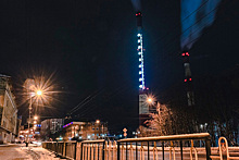 В Мурманске установили 65-метровый термометр