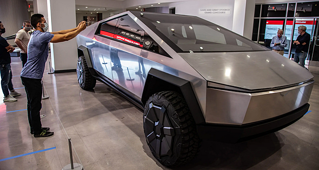 Tesla Cybertruck стал музейным экспонатом