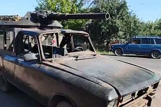 В зоне СВО заметили «БМП» на базе «Москвича»