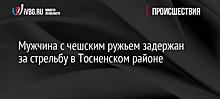 Мужчина с чешским ружьем задержан за стрельбу в Тосненском районе