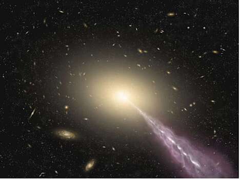 Обнаружена неизвестная структура в галактике