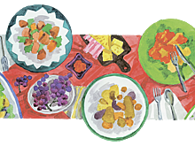 Искусство, которое можно съесть: кулинарные эскизы художников