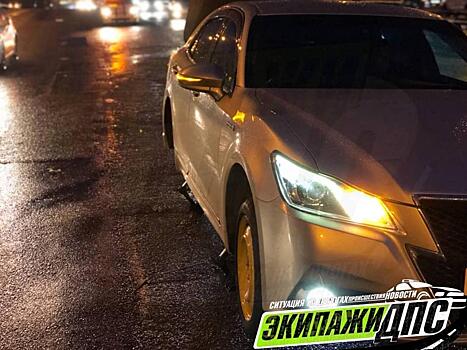 Поездка по Некрасовскому путепроводу плачевно закончилась для автомобилей