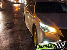 Поездка по Некрасовскому путепроводу плачевно закончилась для автомобилей