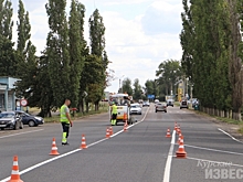 В Курской области появилась разметка из инновационных компонентов