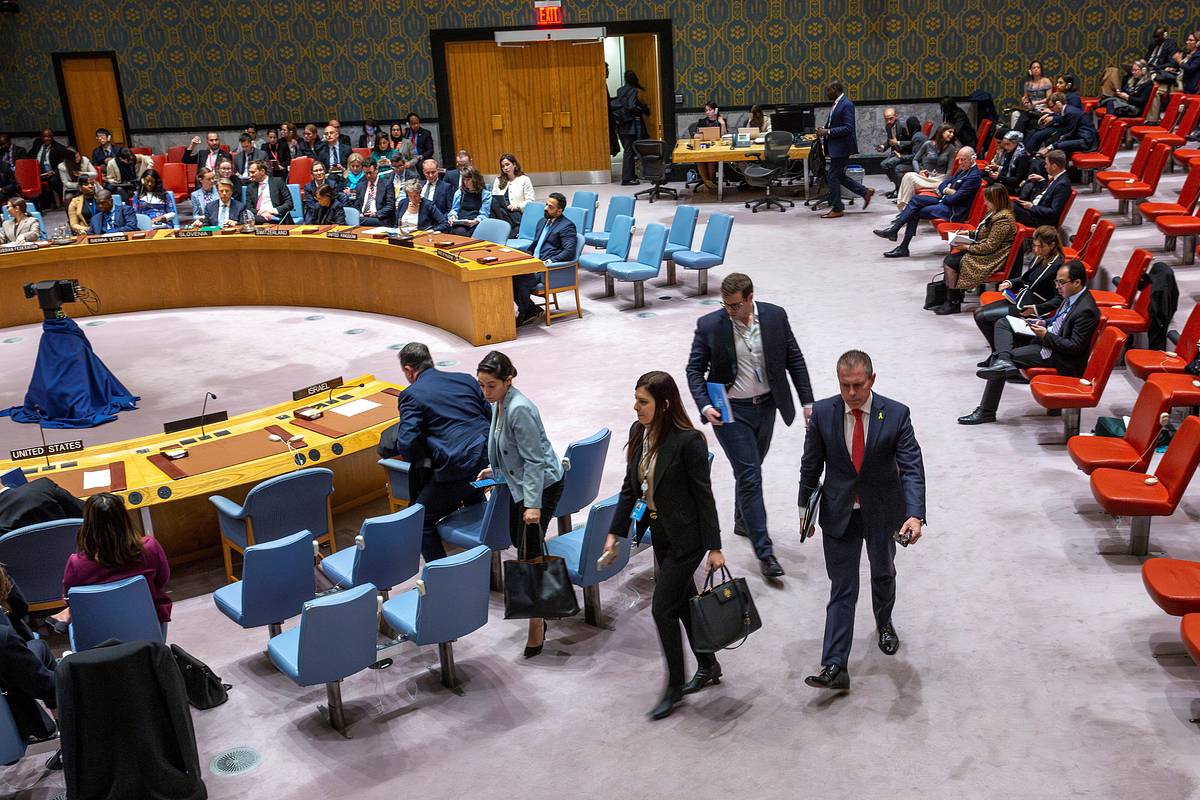 Арабские делегации покинули заседание СБ ООН при выступлении постпреда Израиля
