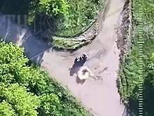 Новая попытка прорыва ВСУ в Курскую область на квадроцикле попала на видео