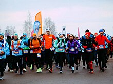 Около 5000 атлетов пробежали зимний 56-й марафон «Дорога жизни»