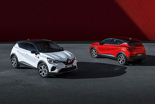 The new Mitsubishi ASX turned out to be a complete copy of the Renault Captur