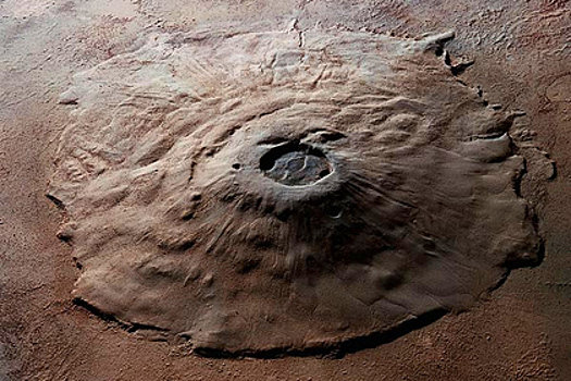 Ученые США доказали существование вулканов на Марсе