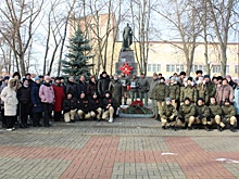 Поисковый отряд "Пересвет" отдал последние почести останкам бойца Красной Армии