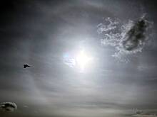 В России заметили необычное явление с ложными солнцами