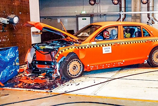 Автомобиль для президента России разбили