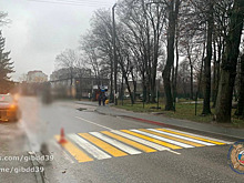 В Гурьевске на пешеходном переходе сбили школьницу