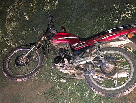 В Кинель-Черкасском районе в ДТП пострадали столкнувшиеся подростки-мотоциклисты без прав