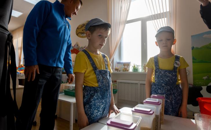 Курский губернатор побывал в детском саду «Сказка»