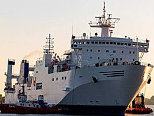 Паром «Антей» отправится в Петербург из Калининградской области на день позже из-за шторма