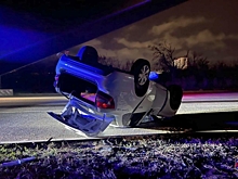 В Волгограде пострадал водитель опрокинувшейся «Лады»