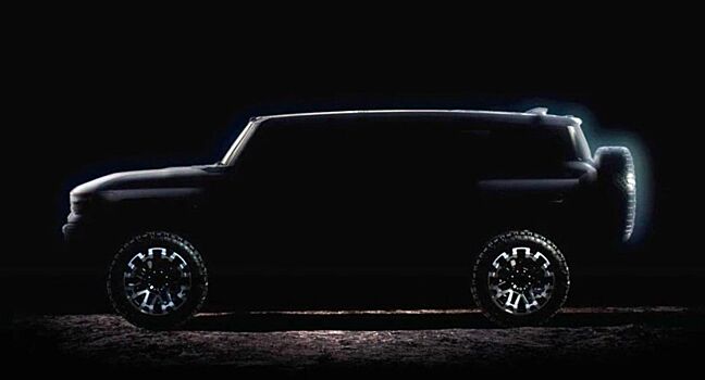 Опубликовано фото электрического грузовика GMC Hummer 2022