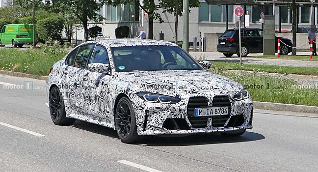 BMW M3 снова попал на объективы фотошпионов