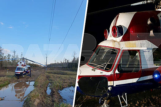 Вертолет Ми-2 совершил жесткую посадку в Приморском крае