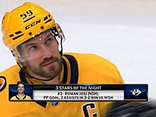 Гертл с 2+3, Корписало с шатаутом против «Питтсбурга» при 27 сэйвах и Йоси с 1+2 – звезды дня в НХЛ