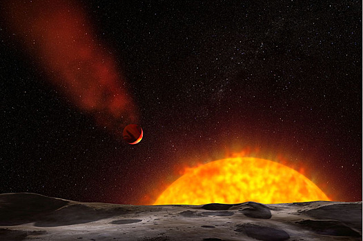Звездные вспышки «взрывают» атмосферу Осириса
