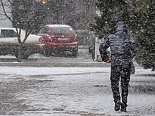 В Барнауле утром 27 мая внезапно выпал снег