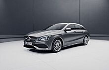 Универсал Mercedes-Benz CLA «окутало ночью»