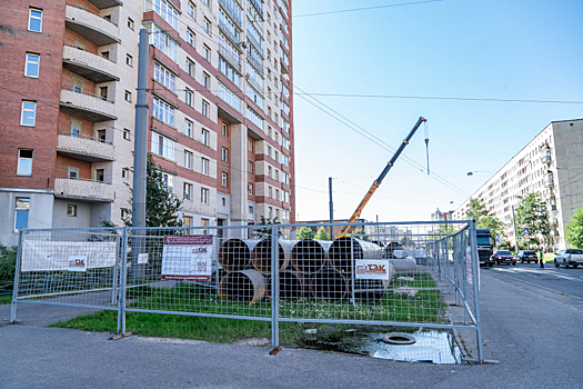 Комфорт в домах Выборгского района Петербурга обеспечит новая тепломагистраль