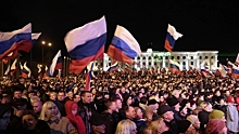 LIVE: Митинг-концерт в Москве по случаю 10-летней годовщины присоединения Крыма к России