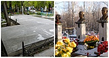На Северном кладбище в Екатеринбурге убрали памятники лидерам ОПС «Уралмаш»
