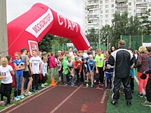 Молодежная палата района Выхино-Жулебино приняла участие в легкоатлетическом забеге "Выхинское кольцо"