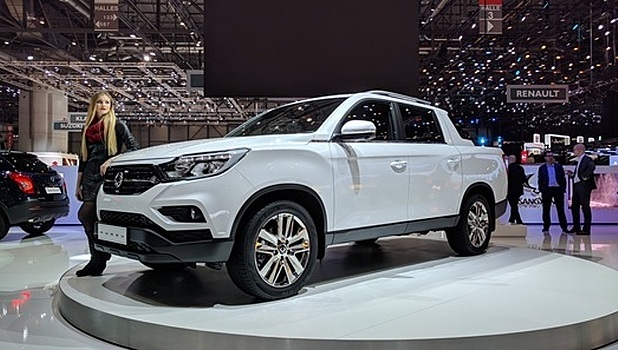 SsangYong привез в Швейцарию грузовичок