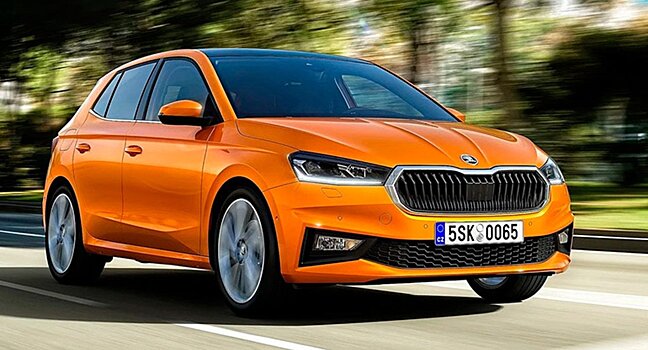 Skoda озвучила цены на новую Skoda Fabia