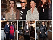 Екатерина Стриженова, беременная Надежда Ангарская и другие звезды собрались для весенних разговоров о красоте