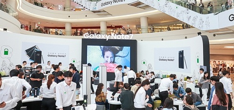 Samsung возобновила продажи Galaxy Note 7