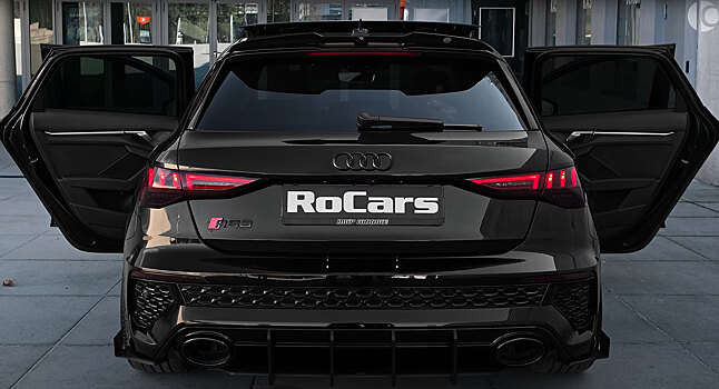 В Интернете показали агрессивный Audi RS3 после обновления