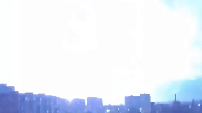 В Кривом Роге обсуждают мистическое зарево, лишившее город света