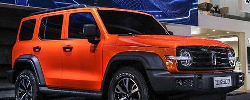 В Китае стартовали продажи нового рамного внедорожника WEY Tank 300