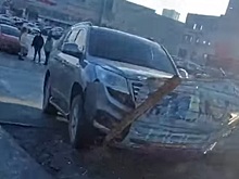 Мужчина пострадал в ДТП на парковке торгового центра в Рязани