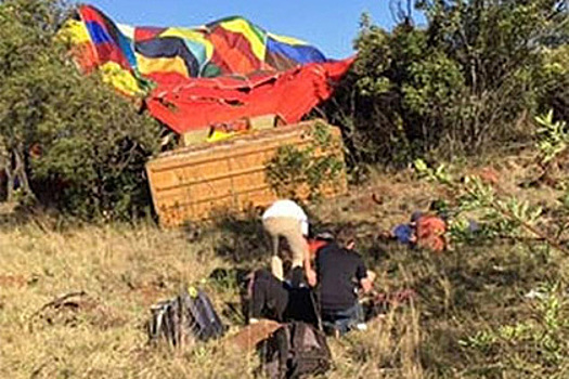 Неопытный пилот воздушного шара убил туристку