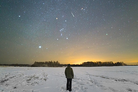 Лучшим фото декабря стал снимок нереально красивого созвездия Орион