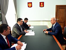 Игорь Руденя встретился с директором ПАО "Мостотрест" Владимиром Власовым