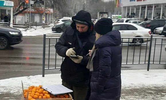 В Курске составили 8 протоколов из-за незаконной торговли на улицах