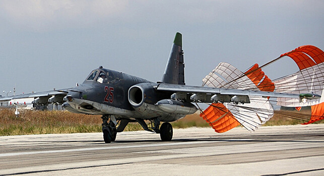 Шесть Су-25 вернулись из Сирии