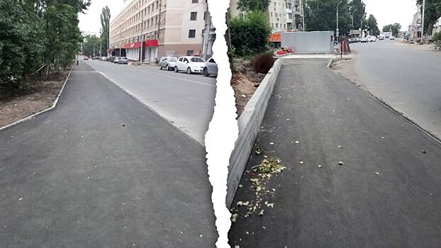 Активисты рассказали о недочетах новой велодорожки в Саратове